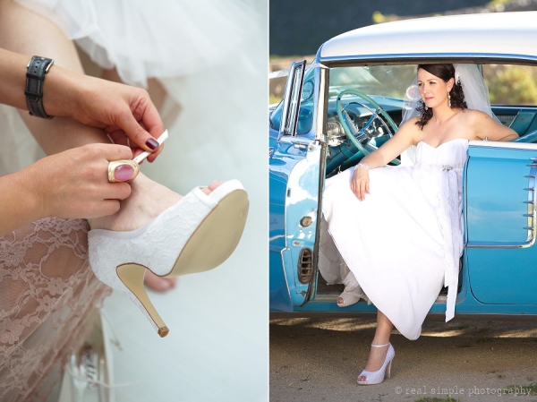 Anella Wedding shoes photographed by Real Simple Photography