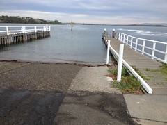 Crookhaven Heads Boat Ramp mouth of Shoalhaven and Crookhaven Rivers