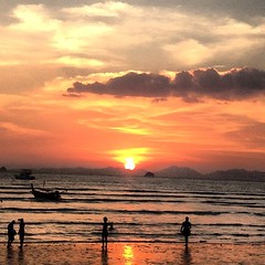 Another day, another... #sun #sunset #beach #summer #krabi #thailand #water #sky #nofilter