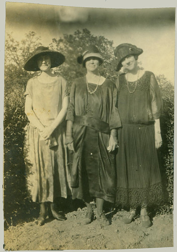 Three women in fashion