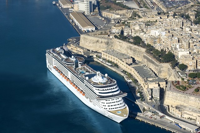 MSC Splendida in Malta