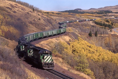 train montana bn burlingtonnorthern emd sd402