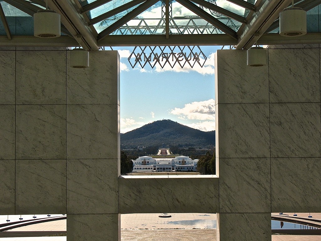 In the Australian Parliament, Canberra