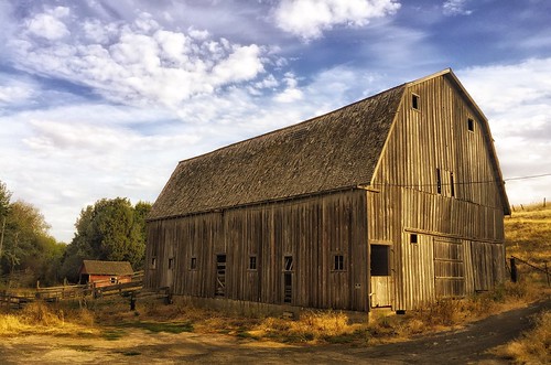 farm old palouse barn washington rural