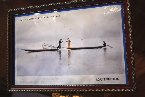 Matching Louis Vuitton ad.