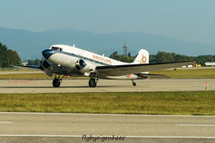 HB-IRJ DOUGLAS DC-3277B c/n 2204 → SUPER CONSTELLATION FLYERS ASSOATION // BJ 1940 //  auch NC25658 → AMERICAN AIRLINES > AAL / → US-ARMY FORCE / > N25658 → TRANS TEXAS > TIA / → PROVINCETOWN BOSTEN AIRLINE > PPA / > N922CA / > ( HB-IRJ  )