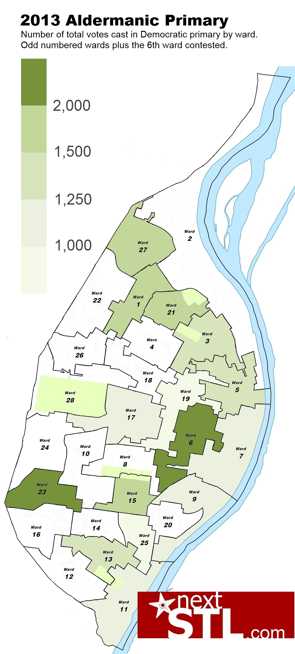 2013 aldermanic primary_total votes