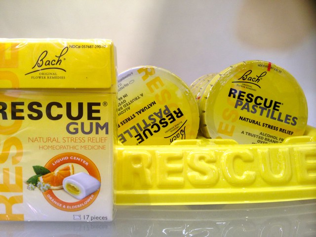 Bach rescue stress relieving gum