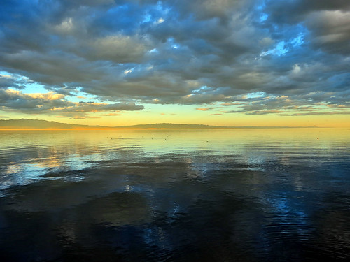 california sunset usa lake seascape water landscape canonpowershots100 saltonseabeach