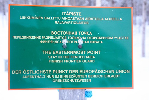 sign border internationalborder finnishrussianborder finnishfrontierguard theeasternmostpoint continentaleuropeanunion finnishfrontier