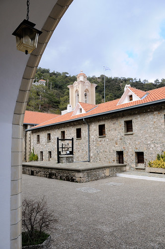 religious europe cyprus monastery troodos kykkos