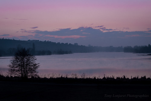 sunset sun lake france nature french soleil nikon burgundy lac d200 amateur bourgogne