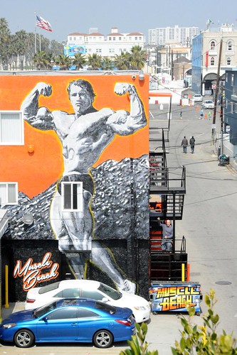 Arnold Schwarzenegger Mural Venice Beach