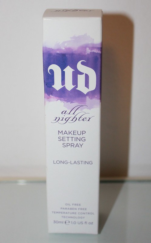 Review: Urban Decay All Nighter Make Up Setting Spray