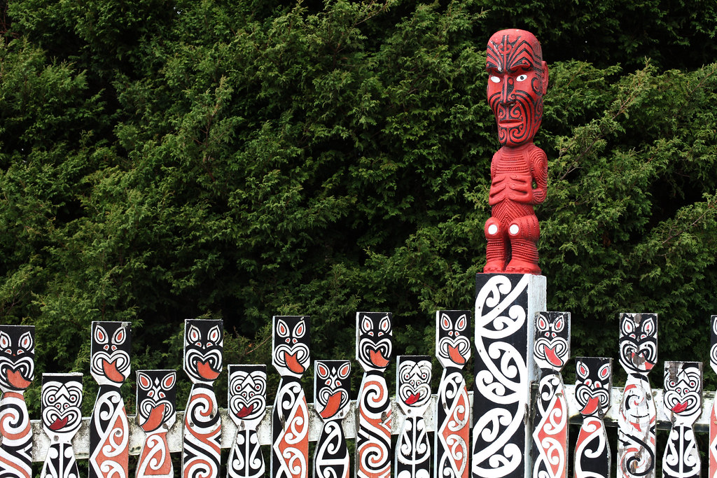 Visite de la réserve maorie de Whakarewarewa