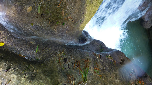island waterfall jamaica caribbean wiltshire mayfieldfalls saintjamesparish