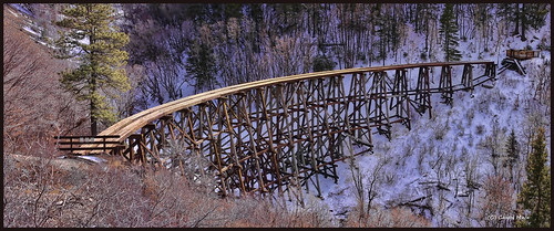 wood trestle panorama usa newmexico train pano rr nm cloudcroft traintrestle 2013 cloudcroftnm woodtrestlebridge carenmack mexicancanyonrrtrestlebridge