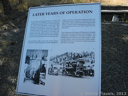 Later Years of Operation Sign, Aladdin Tipple Historical Interpretive Park, Wyoming