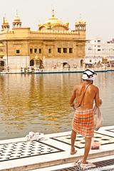 Golden temple in Amritsar