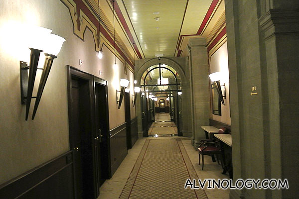 Corridor leading to my room 