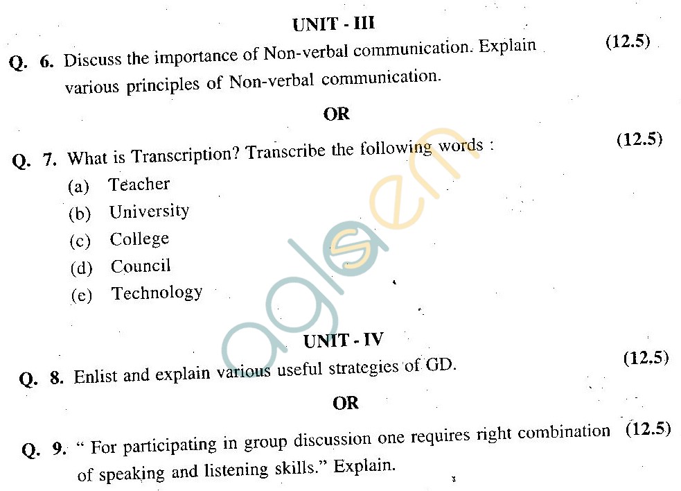 GGSIPU Question Papers Second Semester  End Term 2011  ETEL- 114