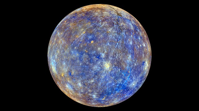False Color View of Mercury
