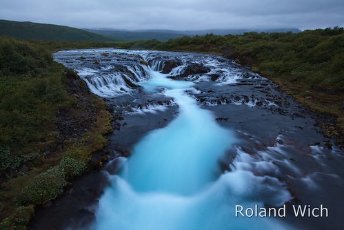 fall island waterfall iceland europa europe wasserfall falls waterfalls foss cascade ísland brúarfoss