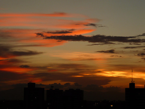 sunset red sky cloud mountain building silhouette golden cityscape fortaleza serra antenna fz18 arimm