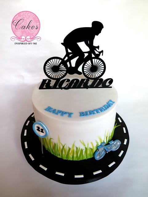 Birthday Cake for a Cyclist by Aneesa Fredericks‎