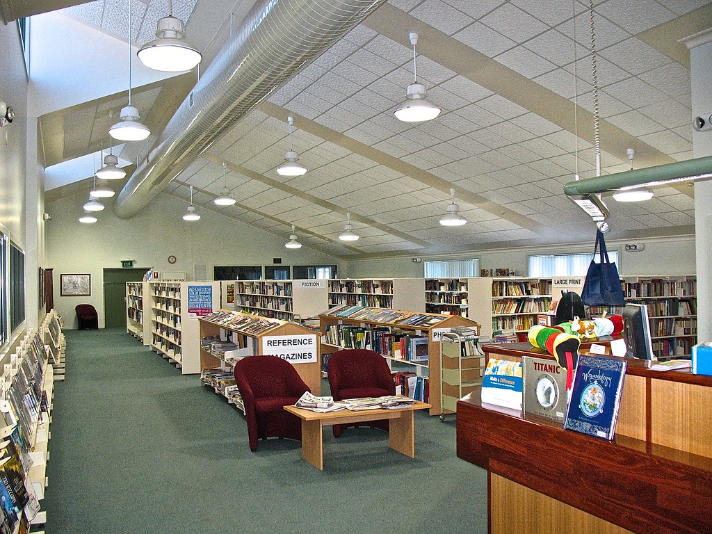 The Library at Hillston NSW Australia