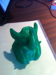 Just printed: elephant and dragon