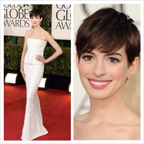 Anne Hathaway in Chanel