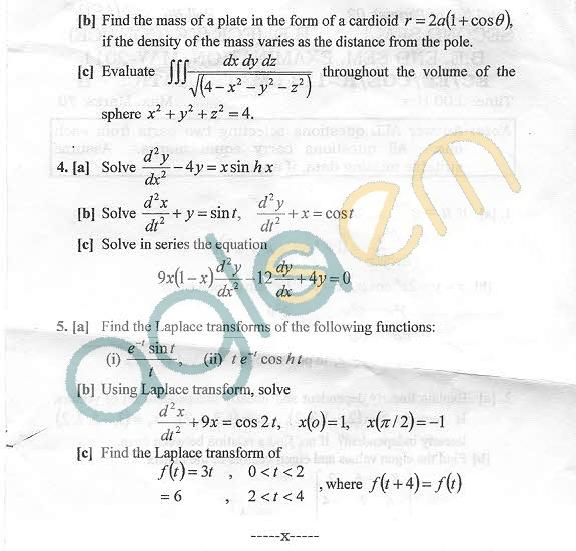 NSIT: Question Papers 2011  2 Semester - End Sem - EC-EE-COE-IC-113