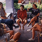 Porch; oil on canvas, (size unknown), 1995