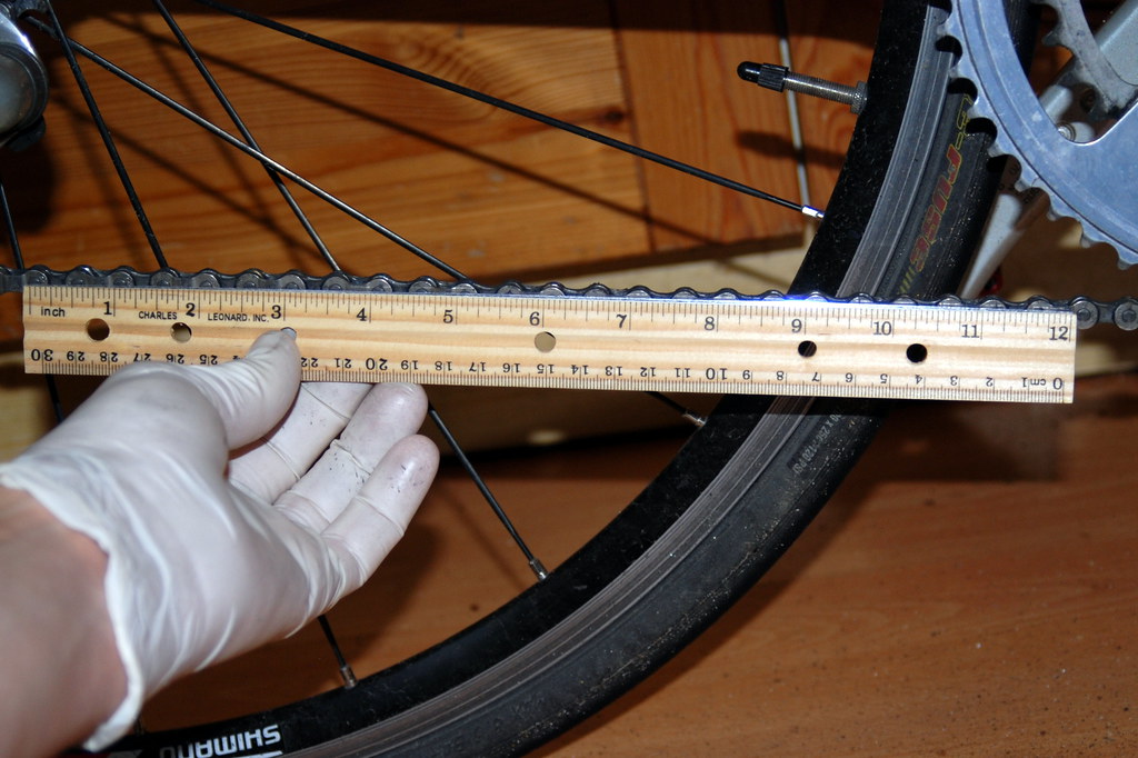 Measuring old 8 speed chain