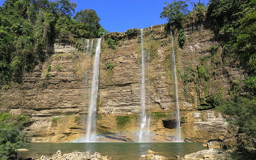 wasserfall philippines falls oriental visayas negros philippinen niludhan