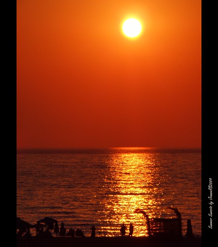 sunset sea summer sky orange seascape beach nature water landscape kreta greece crete mediterraneansea kriti falasarna photographyforrecreation