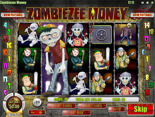 free Zombiezee Money slot bonus game
