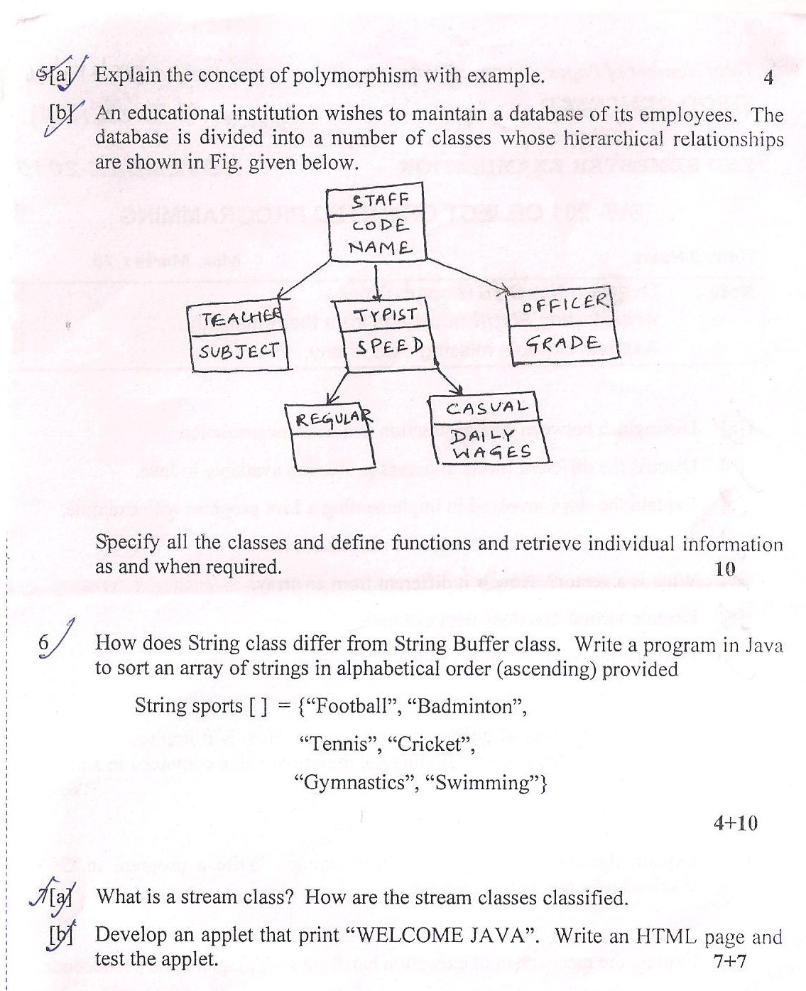 DTU Question Papers 2010  3 Semester - End Sem - SW-201