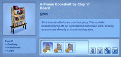 A-Frame Bookshelf by Clap 'n' Board
