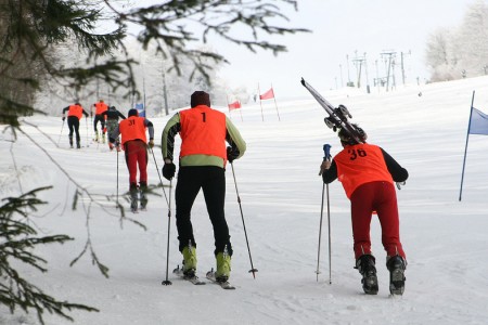 SKIALPSPRINT 2013 - otevřený závod v obřím slalomu a výstup do svahu