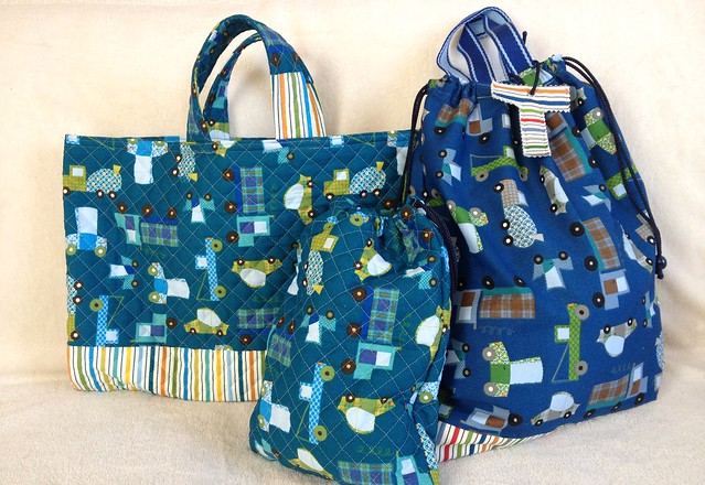 Preschool bags - a commision