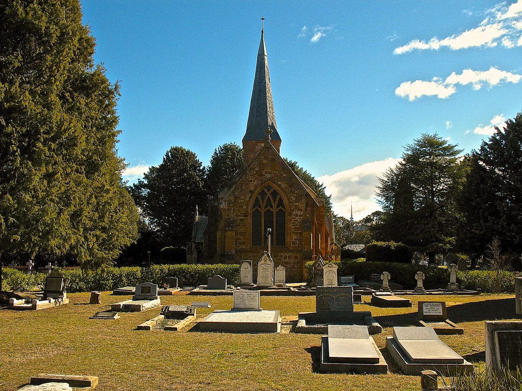 The Graveyard and St. John Church