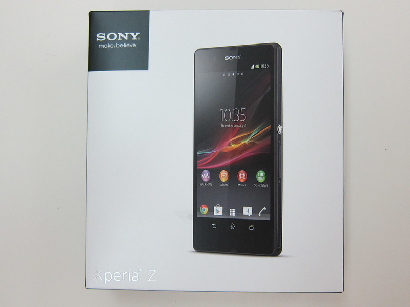 Sony Xperia Z - Box Front