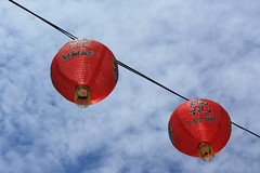 Chinese lanterns, Jalan Petaling, Kuala Lumpur