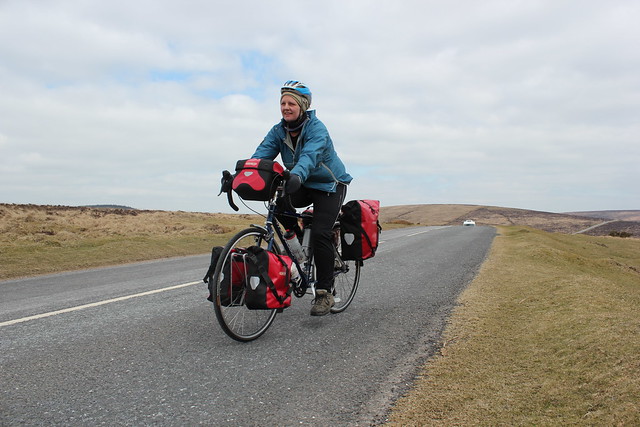 Cycling across Dartmoor