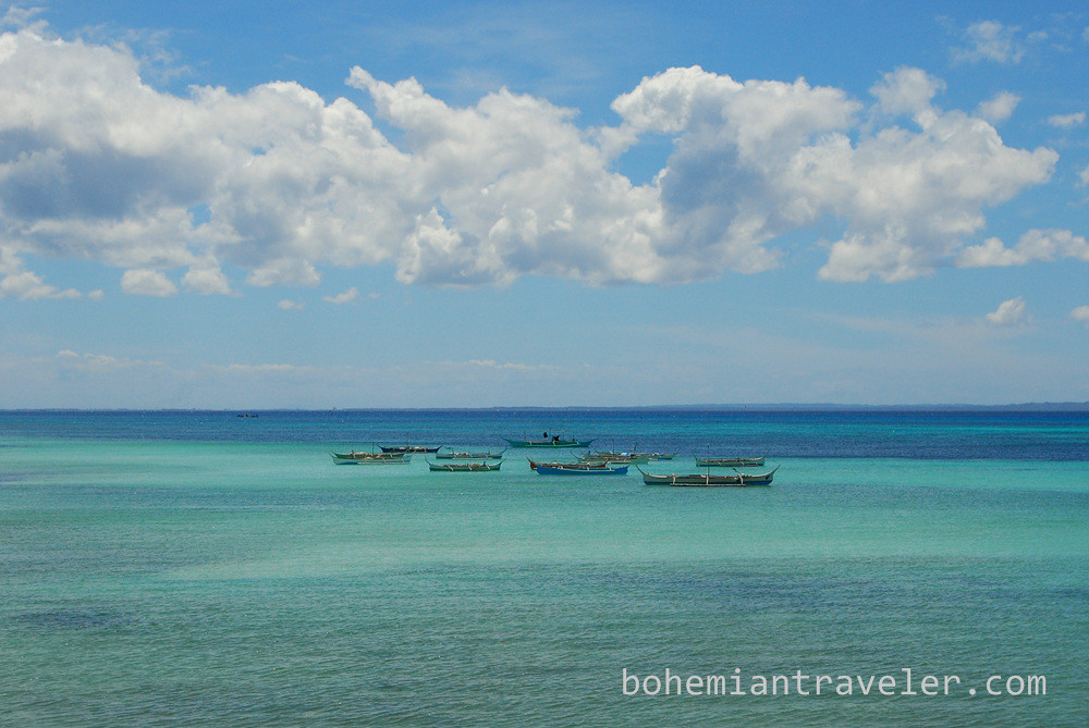 ocean view on Island Philippines