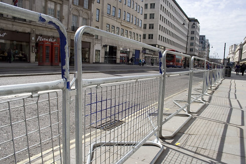 Barriers on The Strand
