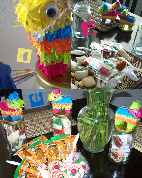 creativitylizette: DIY Mini Piñata Candy Jar