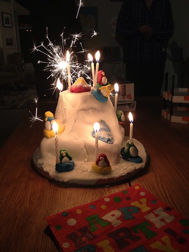 Club Penguin Birthday Cake V